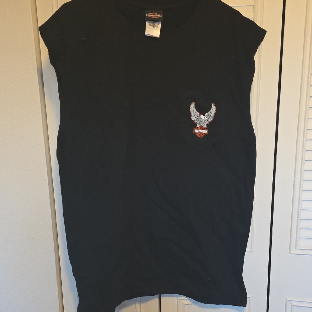 Harley-Davidson Black Cotton Tee